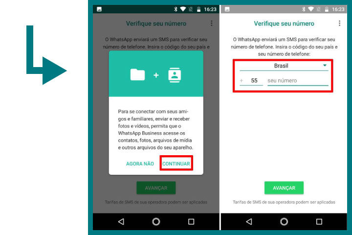whatsapp business para nutricionistas