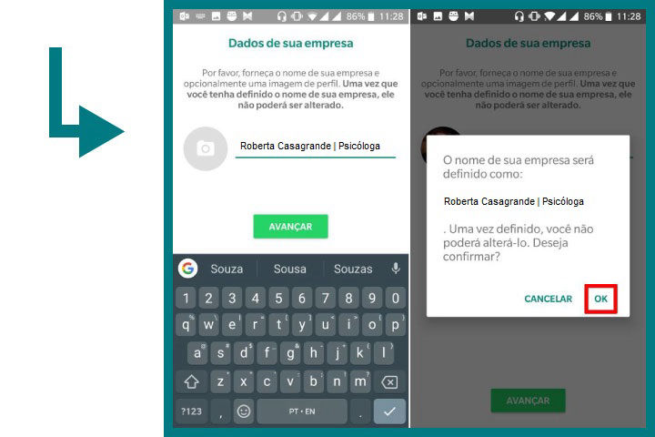 whatsapp business para psicologos em curitiba